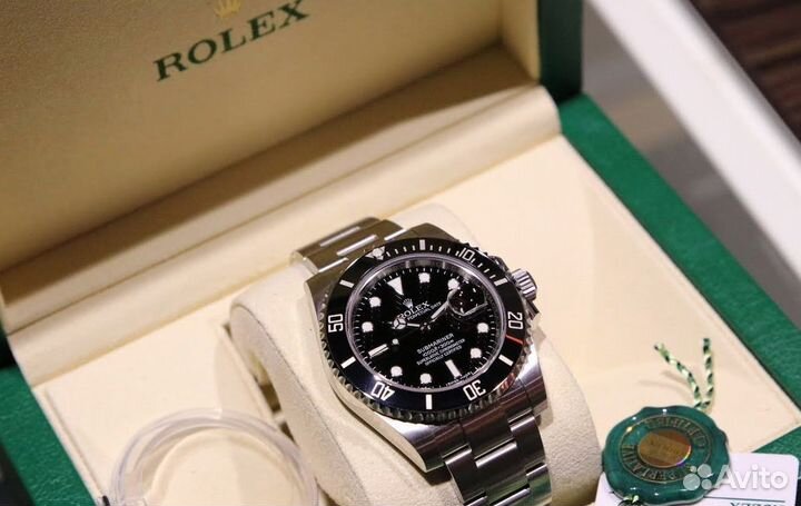 Часы мужские rolex submariner Black