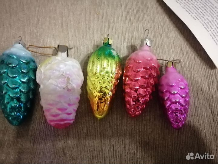 Елочные игрушки СССР