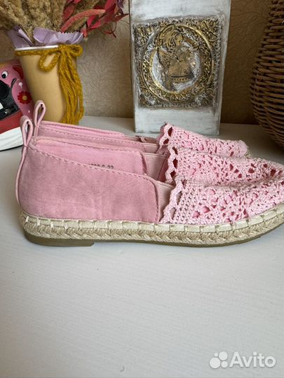 Эспадрильи для девочки 32