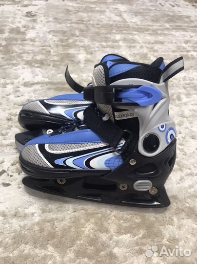 Коньки детские раздвижные