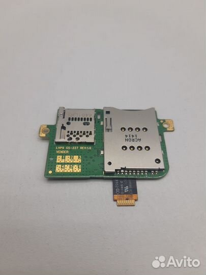 Плата на SIM lvp9 gs-227 rev 1.0 с шлейфом LVP9GF