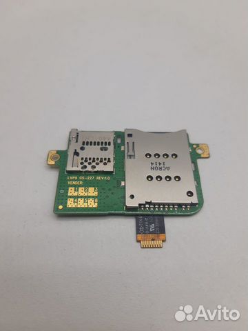 Плата на SIM lvp9 gs-227 rev 1.0 с шлейфом LVP9GF