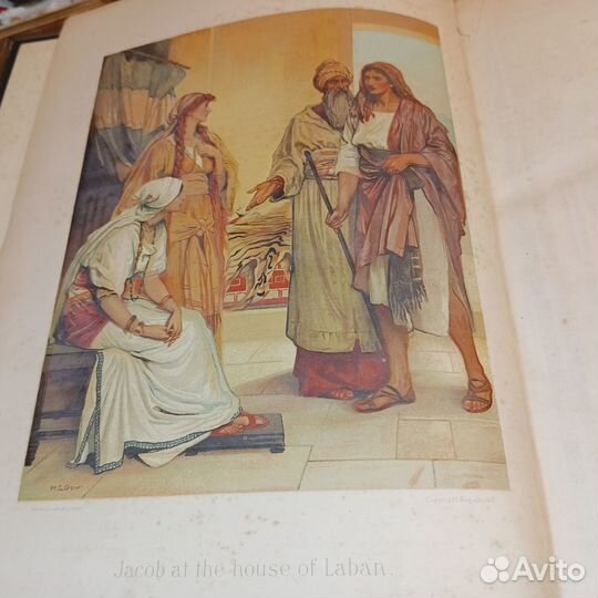 19 век.Библия.Евангелие.Уэльс.Семейная.Англия