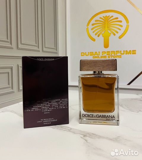 The One for Men Dolce&Gabbana 100ml парфюм мужской