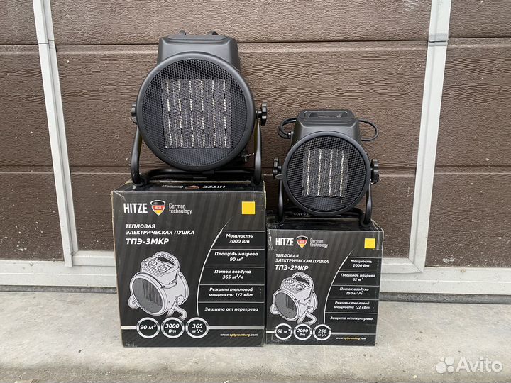 Пушка тепловая электрическая