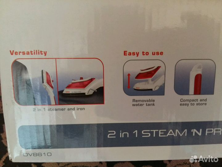 Утюг отпариватель Tefal