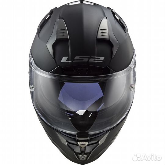 LS2 Мотошлем FF327 challenger solid XS