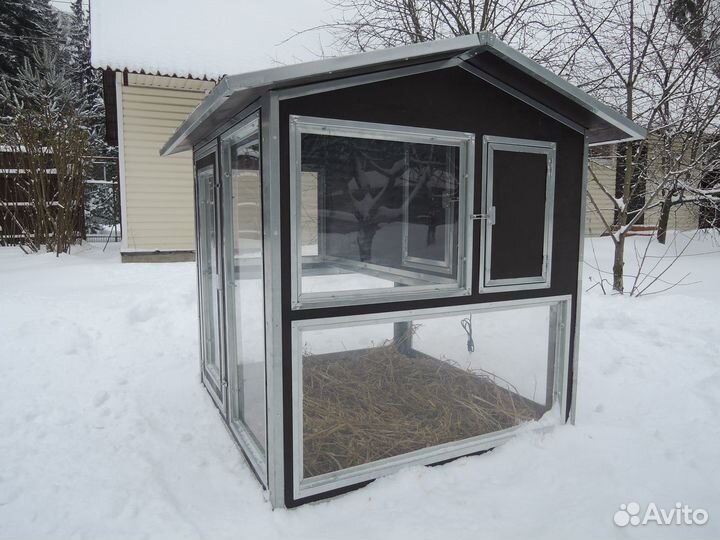 Курятник 2в1 зимне-летний
