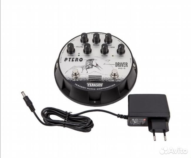 Гитарная педаль предусилитель лампа yerasov PD-5