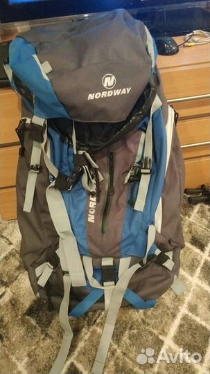 Туристический рюкзак спальник палки прокат