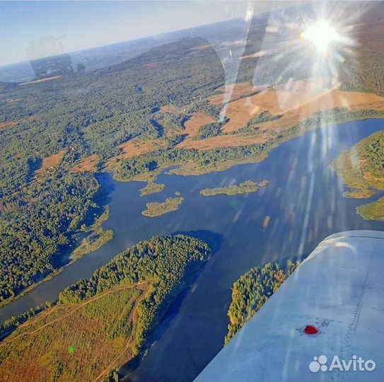 Полет на самолёте с инструктором