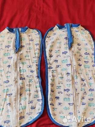 Пеленка кокон на молнии 56 и 62 размеры