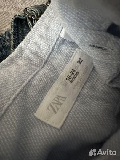 Рубашка zara на мальчика 92