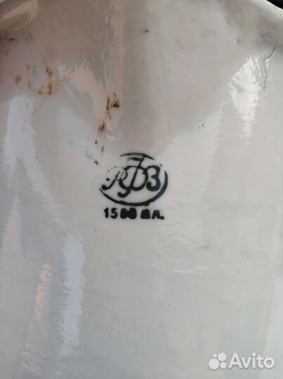 Фарфоровый кувшин рфз