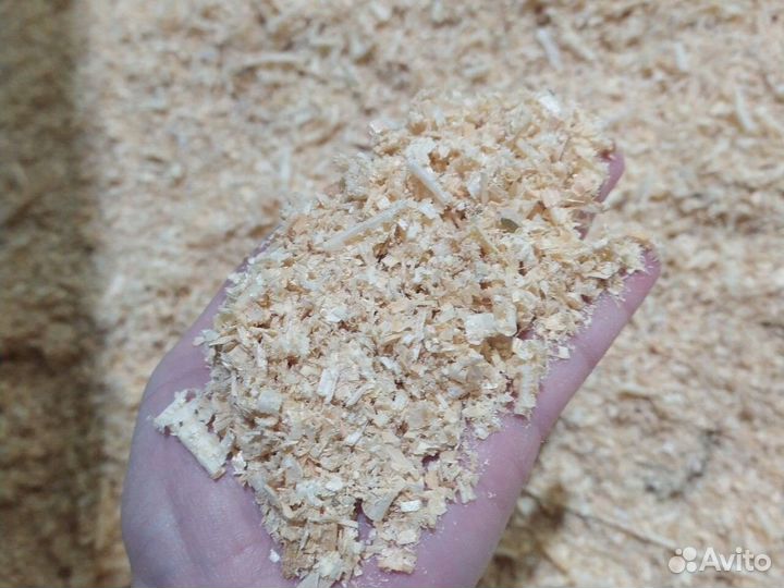 Сухие опилки (хвоя)