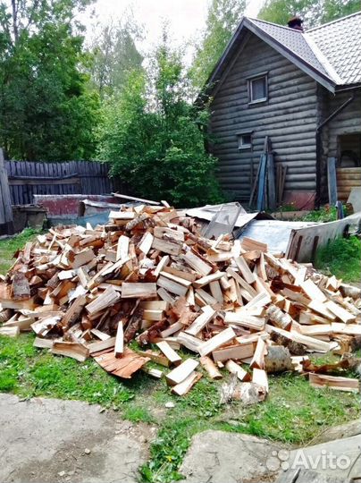 Дрова колотые
