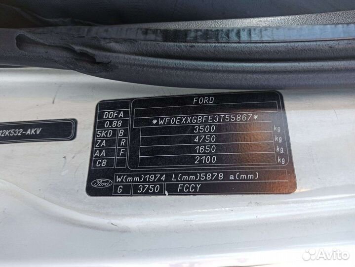 Разбор Ford Transit 4