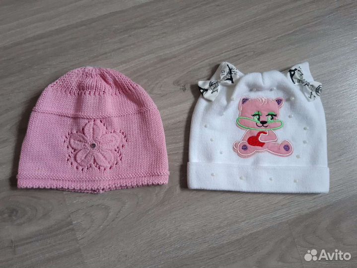 Шапки детские для девочки новые