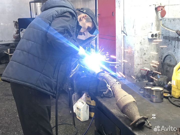 Удаление катализатора бесплатно Гофра