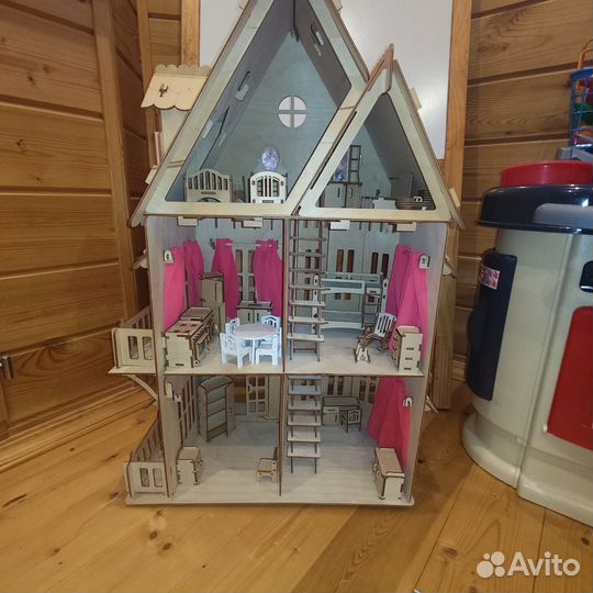 Домик кукольный из фанеры