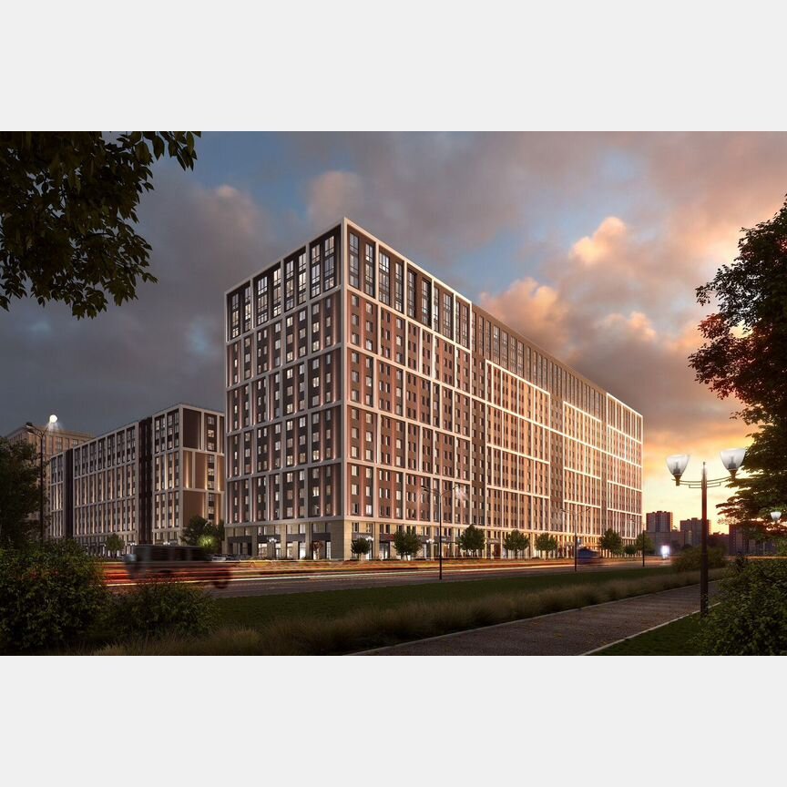 1-к. апартаменты, 36,2 м², 7/11 эт.