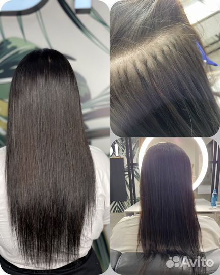 Капсуляция и наращивание волос