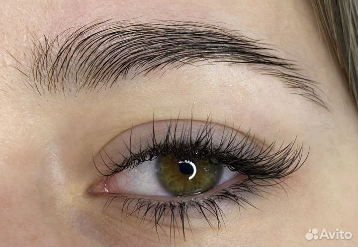 Наращивание ресниц модель
