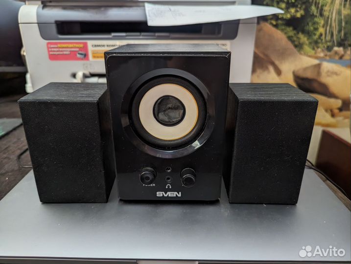 Аудио колонки 2.1 Sven MS-80