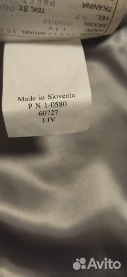 Пальто мужское демисезонное, размер 52. Словения