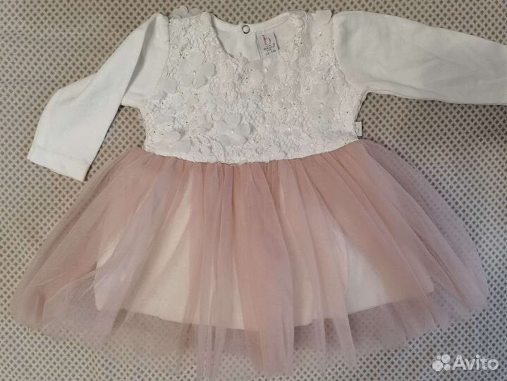 Детская одежда для девочек 74 80 пакетом