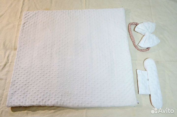 Конверт одеяло на выписку осенний