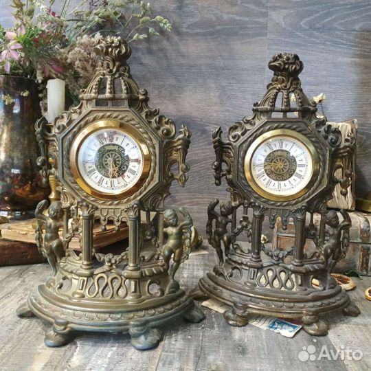 Антиквариат из Европы.Старинные механические часы