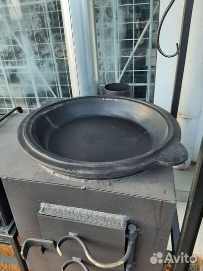 Крышка-сковородка для казана