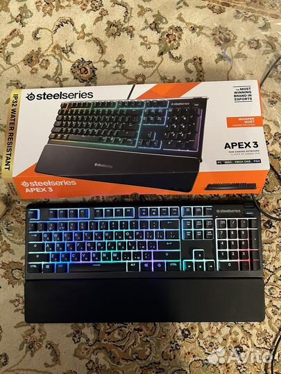 Клавиатура steelseries Apex 3