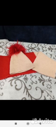 Комплект Шапка и снуд для девочки