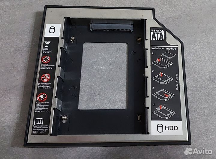 Адаптер переходник 12,7 мм для жесткого диска