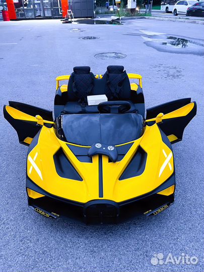 Детский электромобиль bugatti