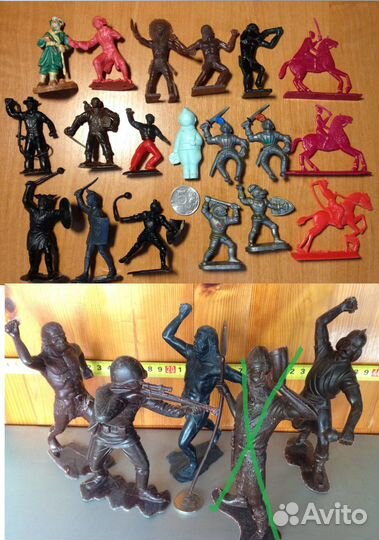 Большие солдатики дзи СССР и другие