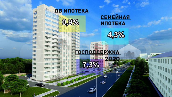 1-к. квартира, 42,6 м², 2/16 эт.