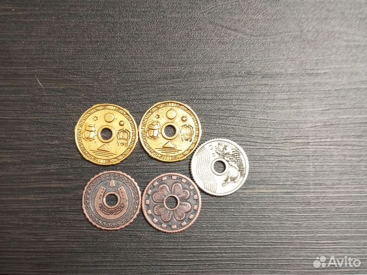 Монеты пятёрочки