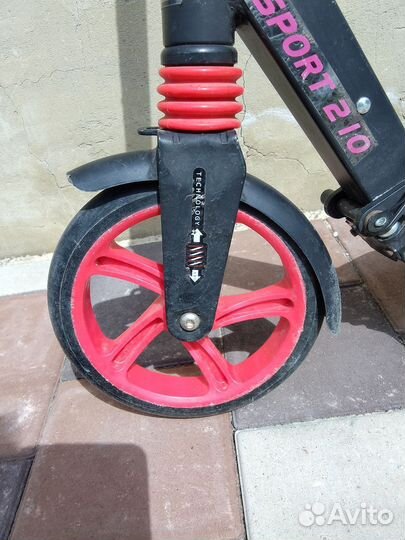 Самокат двухколесный бу