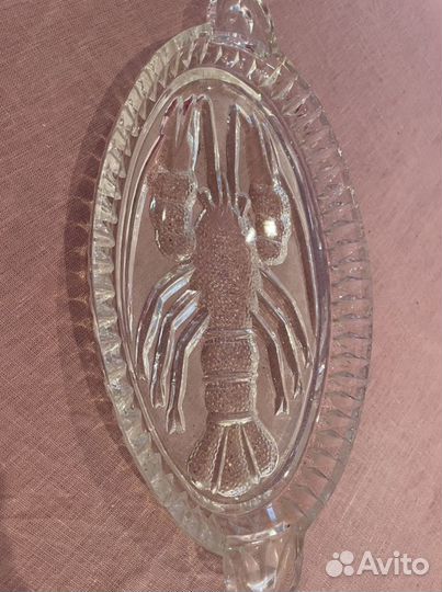 Ваза хрустальная