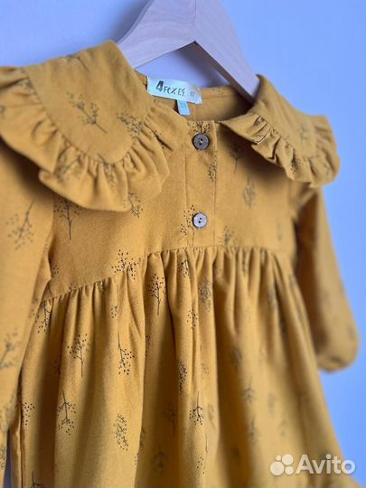 Платье из теплого хлопка