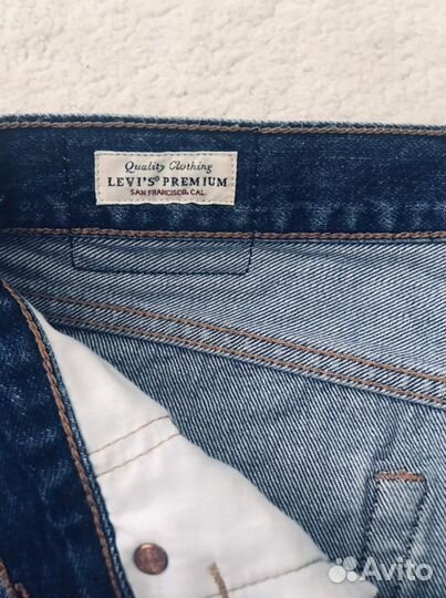 Джинсовая юбка levis