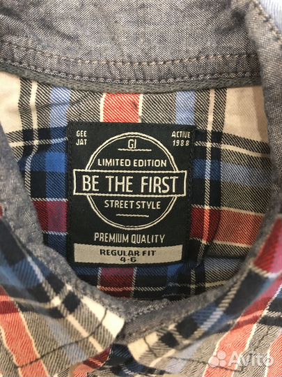 Рубашки на мальчика нм р.122