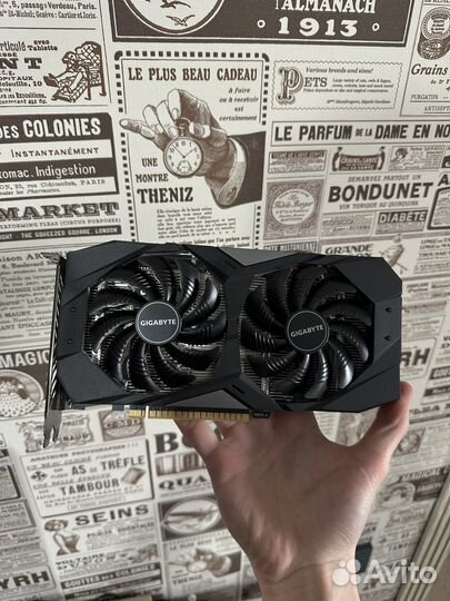 Видеокарта gtx 1650 super gigabyte