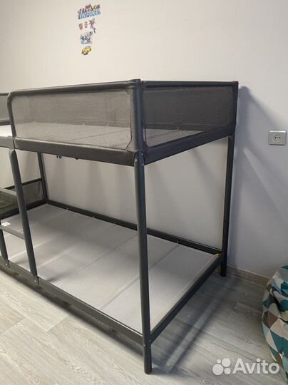 Двухярусная кровать туффинг икеа