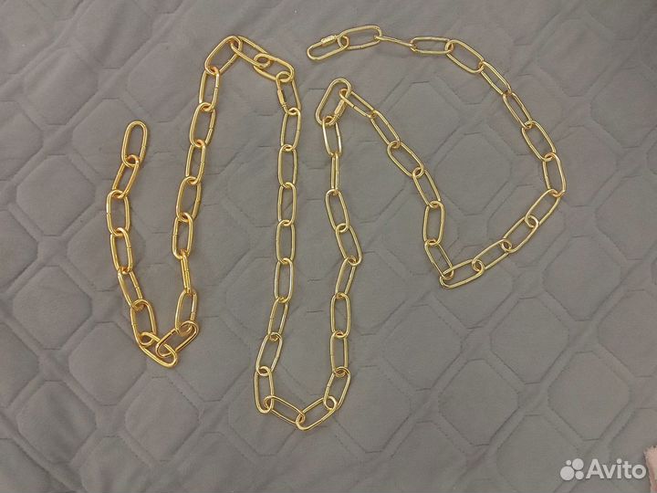 Золотая цепь для люстры