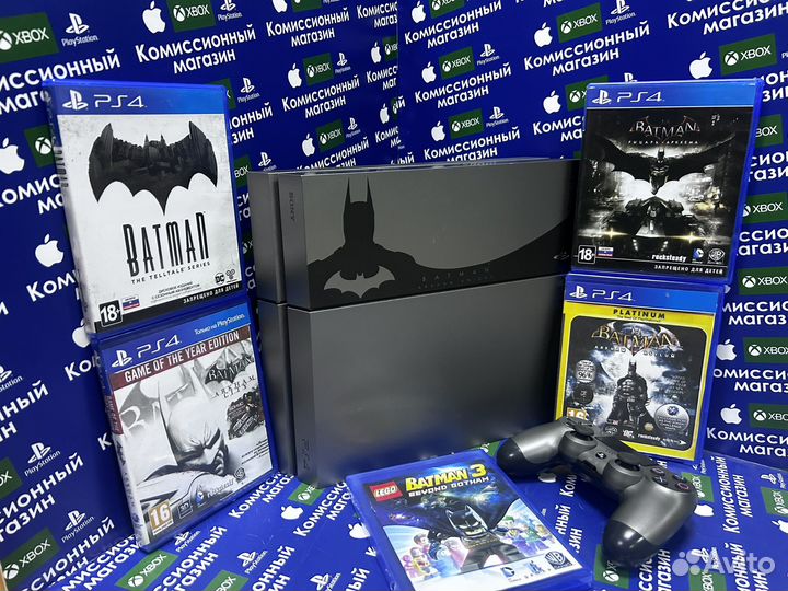 Ps4,Limited,Batman 5 дисков