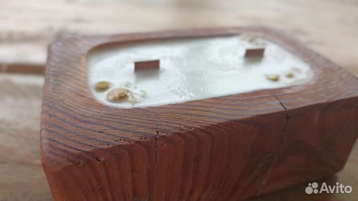 Ароматическая свеча ручной работы